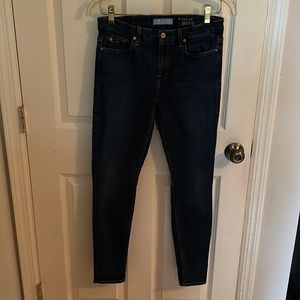Size 29 7 b(air) denim high waist skinny jeans